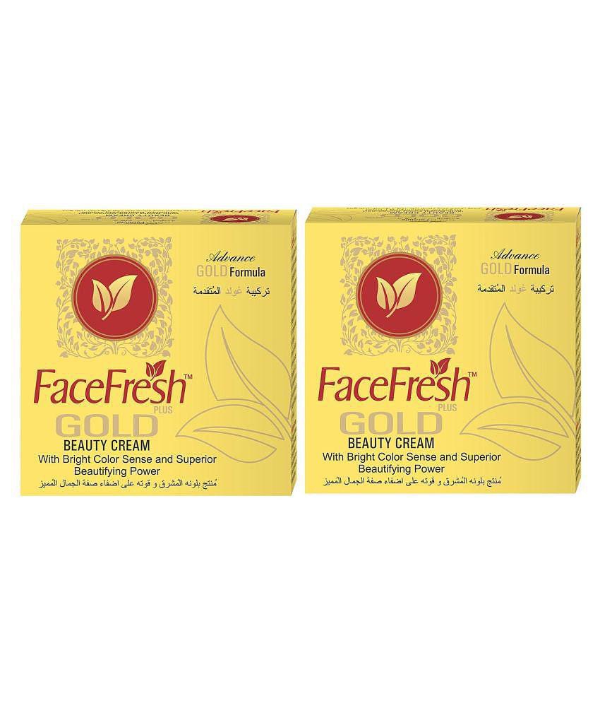 Face Fresh  Gold Plus Beauty  Day Cream 28 gm Pack of 2