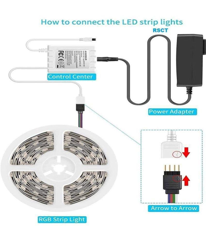 DAYBETTER - Multicolor 5Mtr LED Strip ( Pack of 1 ) - Multicolor