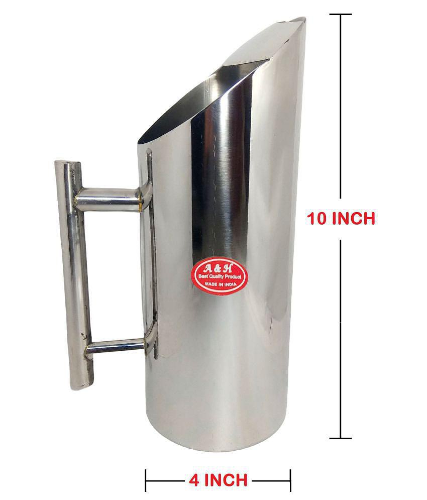 A & H ENTERPRISES Daily Use Stainless Steel Jugs 1500 mL - Steel