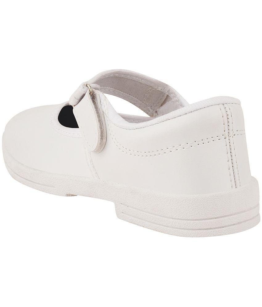 Stanfield - White Girls School Shoes ( 1 Pair ) - None