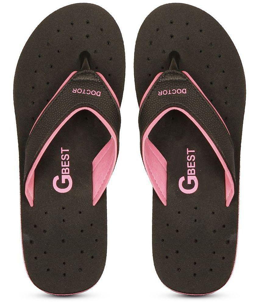 GBest - Black Women's Slipper - None