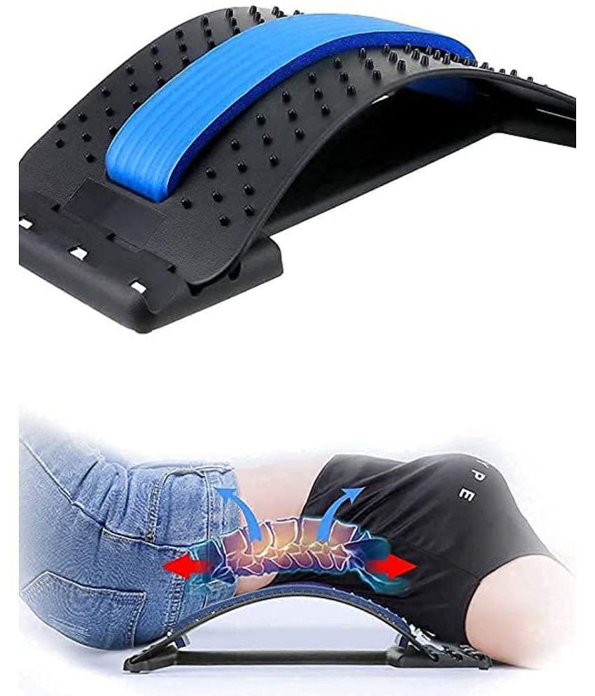 HSP ENTERPRISES  Back Pain Relief Product Back Stretcher, Spinal Back Relaxation Device, Multi-Level Lumbar Region Back Support for Lower & Upper Muscle Pain Relief ,Back Massager For Bed ,c