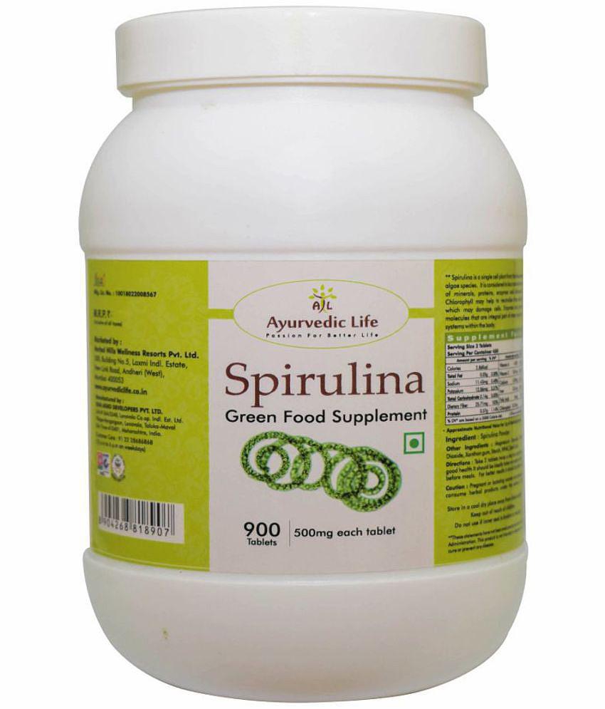 Ayurvedic Life Spirulina Tablet 900 no.s Pack Of 1