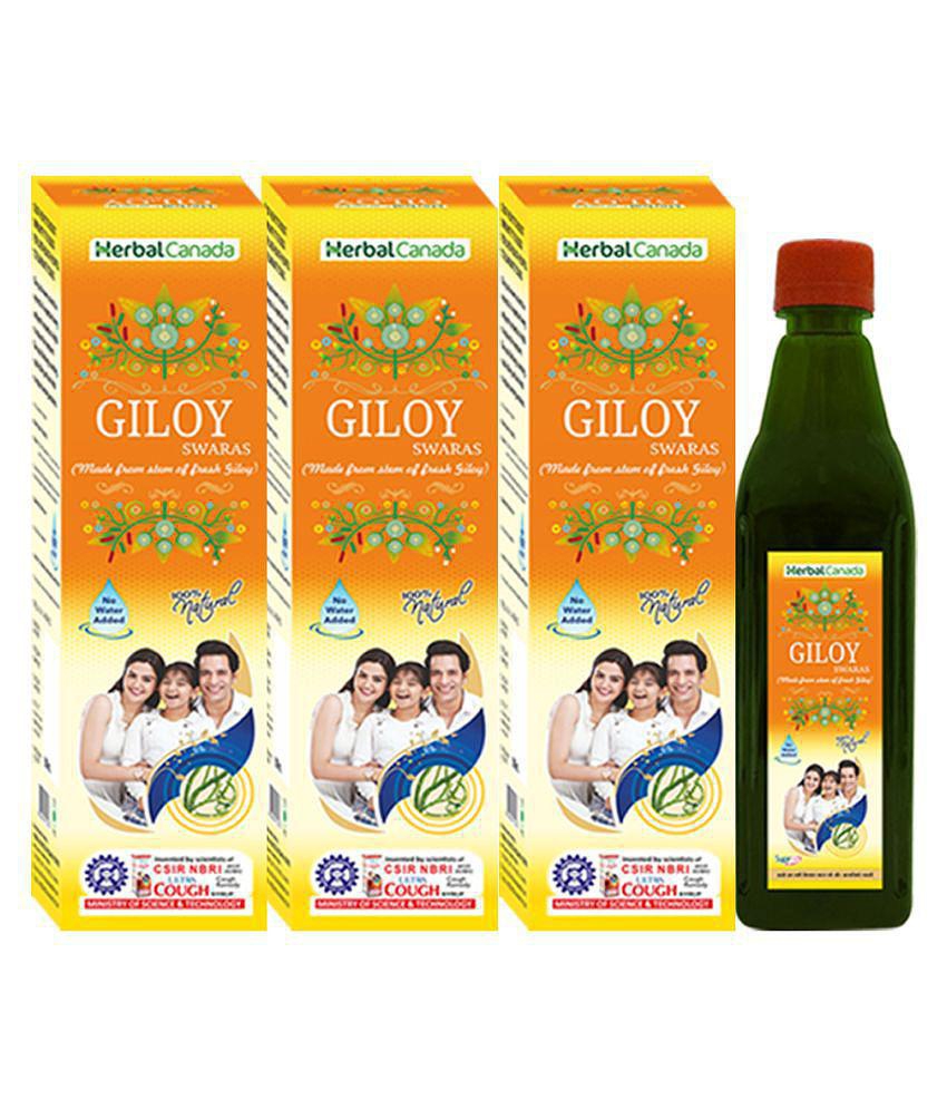 Herbal Canada Giloy Ras Liquid 1 l Pack of 3