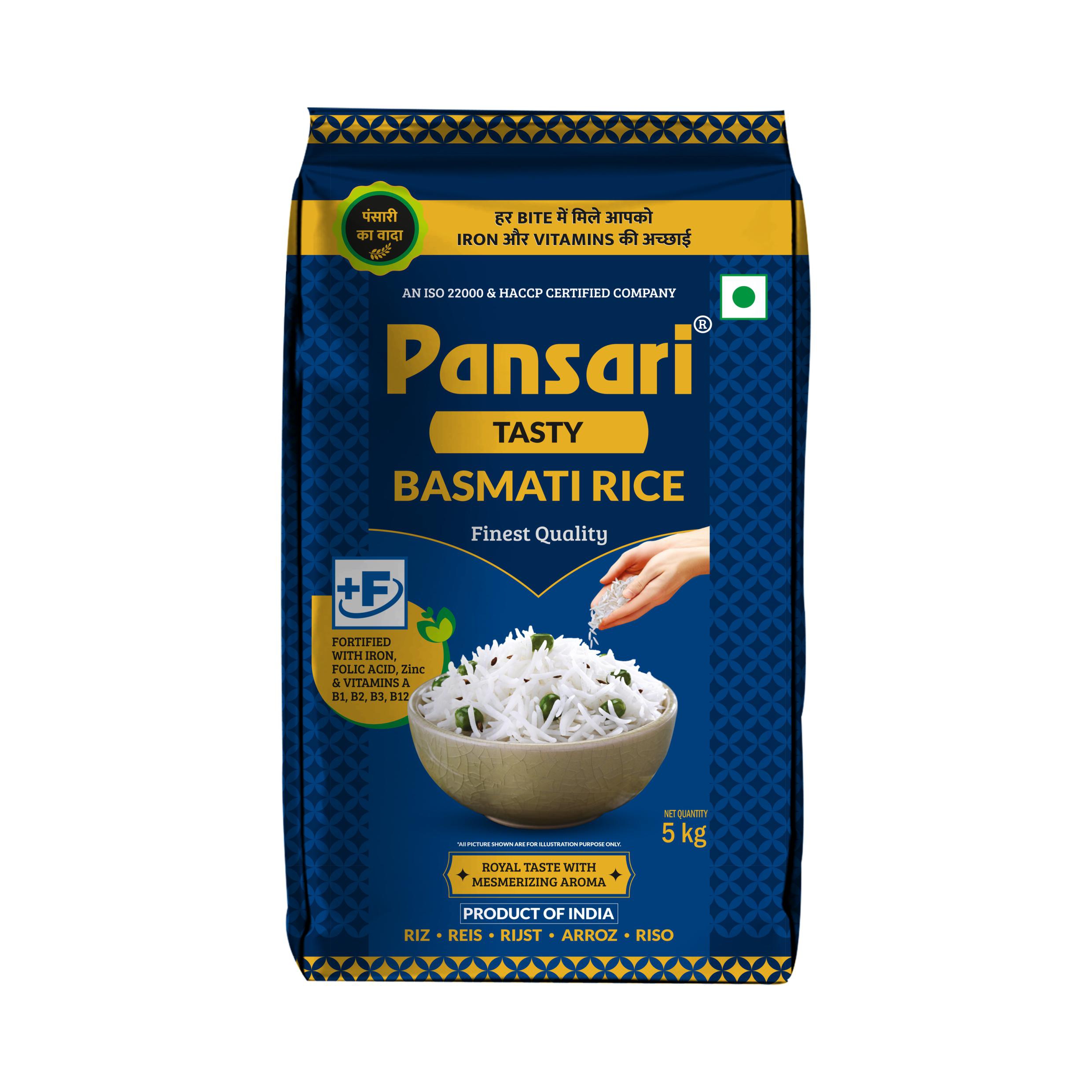 PANSARI TASTY BASMATI RICE 5KG