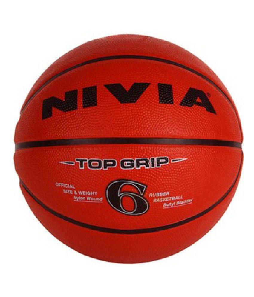 Nivia 6 Rubber Basketball - 6