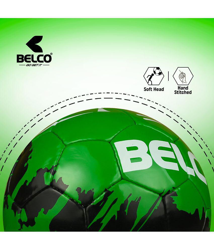 Belco - Green PVC Football ( Pack of 1 ) - 5