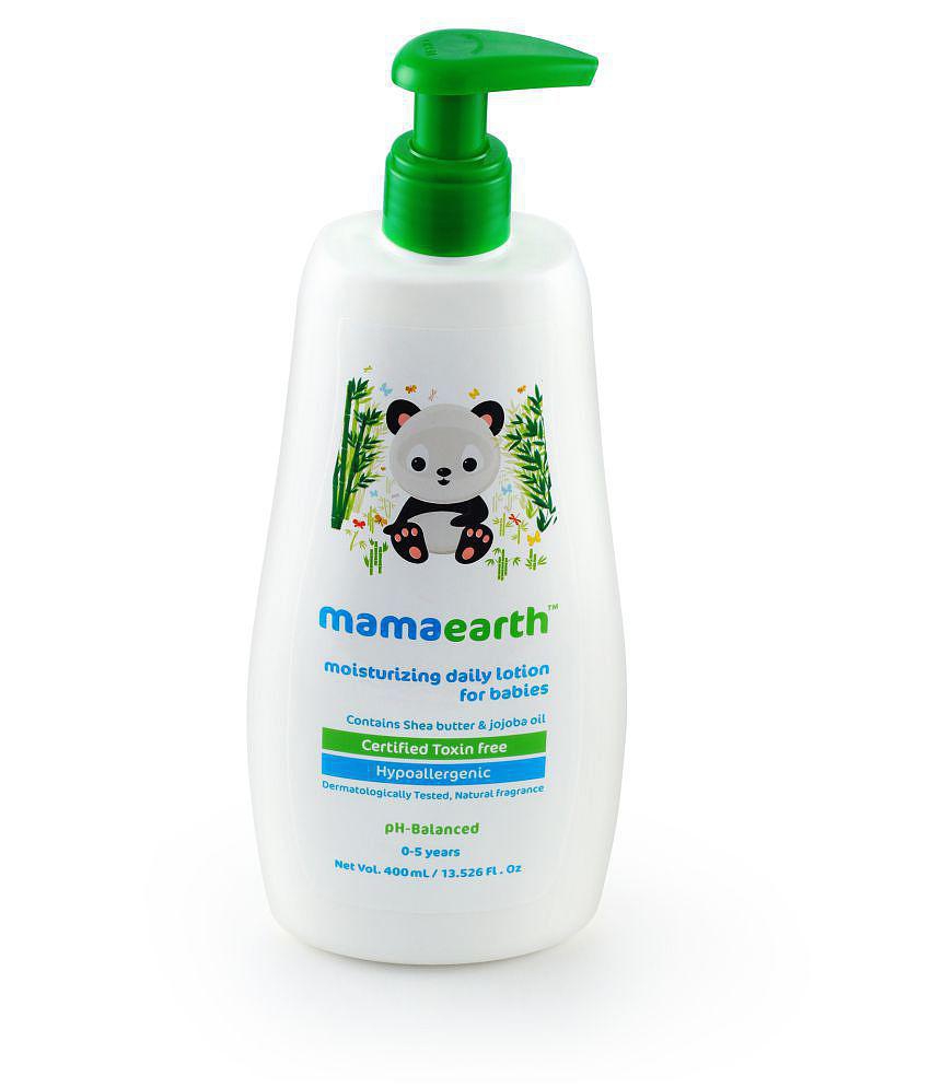 Mamaearth Daily Moisturizing Baby Lotion, 400ml( Pack of 2)