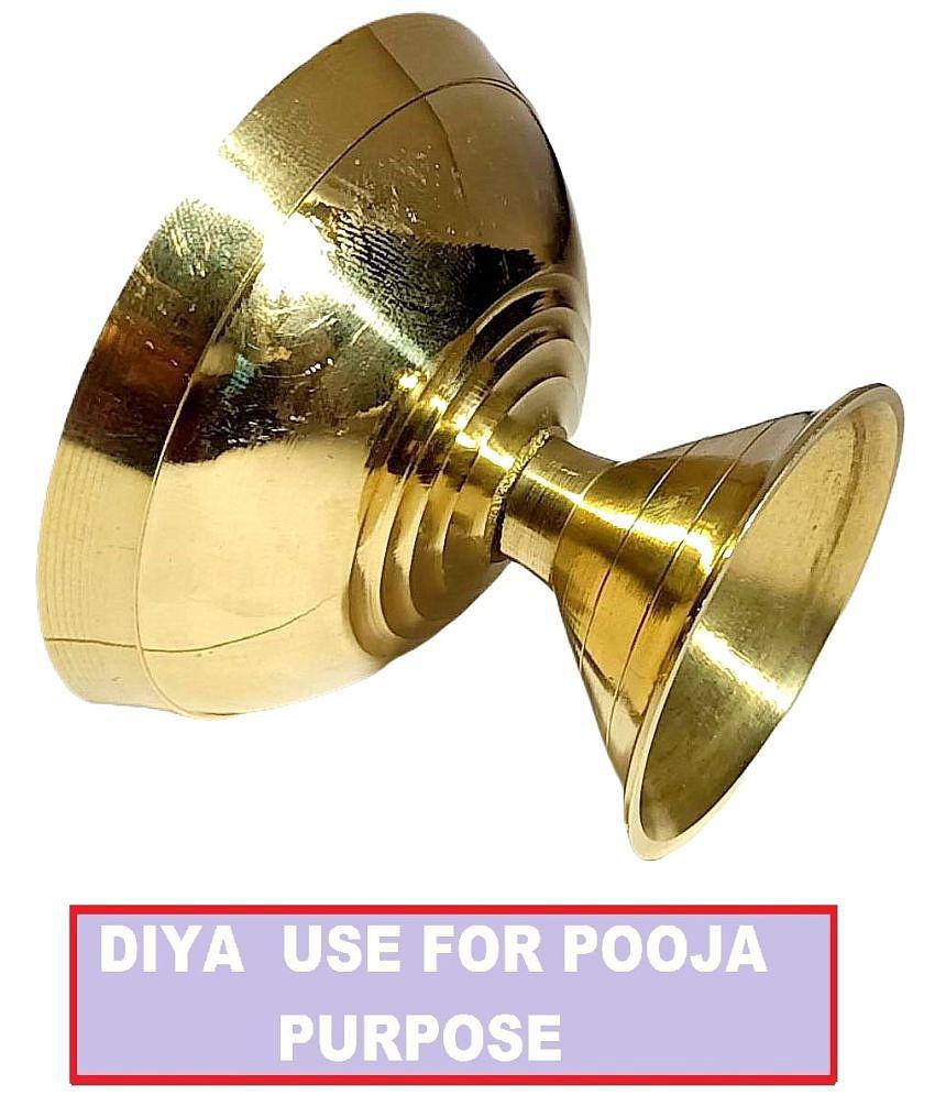 A & H ENTERPRISES - Aarti Diya Pyali diya 4 Pieces ( Pack of 4 )