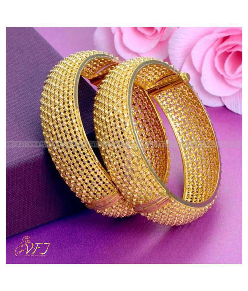 Stylish Men Vighnaharta - Gold Bangle Set (Pack of 1) - None 2025 at ShopCircuit | ONDC