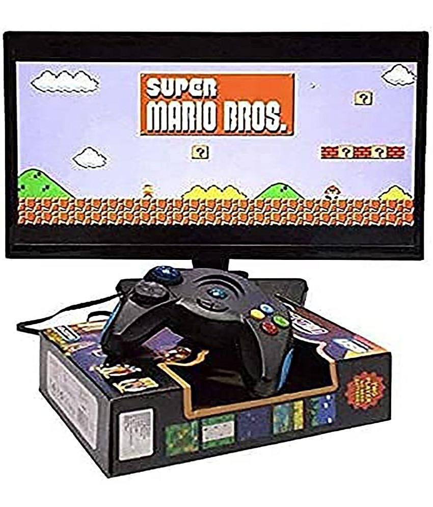 98000 in 1 Video Game Console 8 Bit Plug and Play TV Supported Classic Handheld Single Player (Built-in Games) Black Video Game