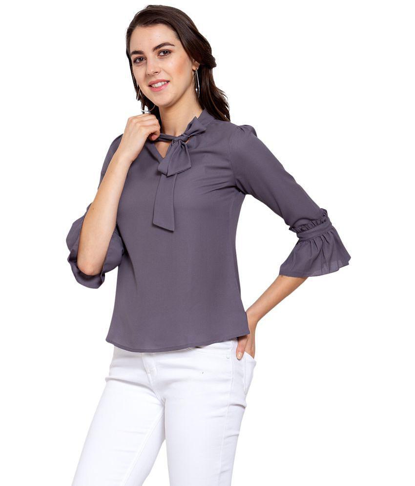 Latest Men Style Quotient Polyester Regular Tops - Grey Single - S 2025 at ShopCircuit | ONDC