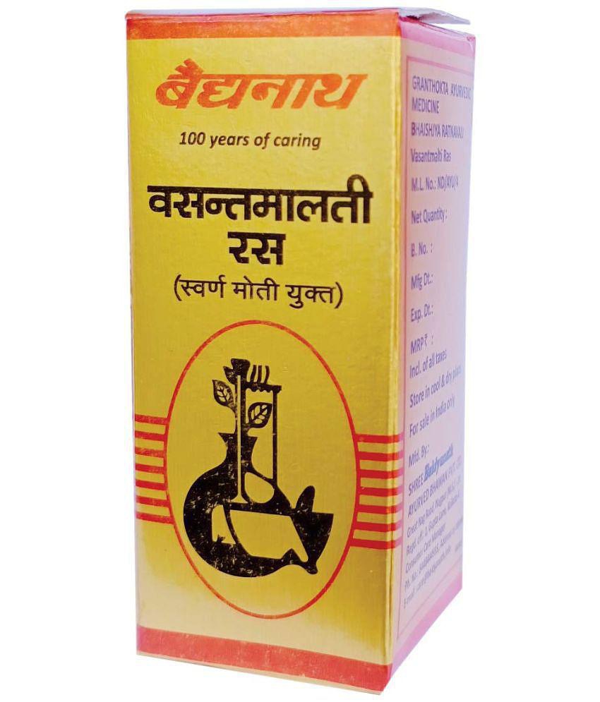 Baidyanath Vasant Malti Ras Tablet 10 no.s Pack Of 1