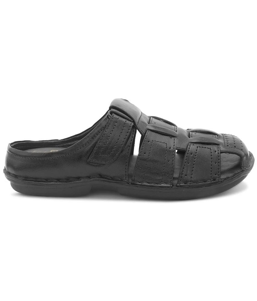 Premium Men Fashion Victim - Black Mens Sandals - None 2025 at ShopCircuit | ONDC