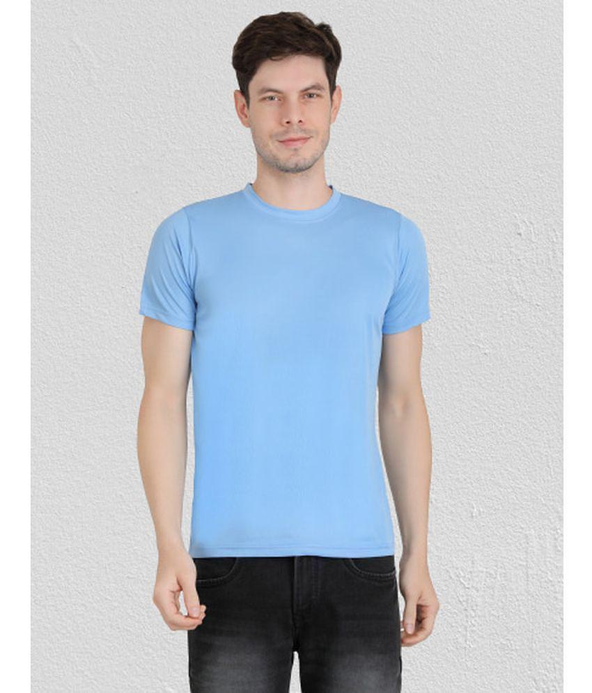 Best Men Ben Toi - Sky Blue Polyester Regular Fit Mens T-Shirt ( Pack of 1 ) - None 2025 at Shop