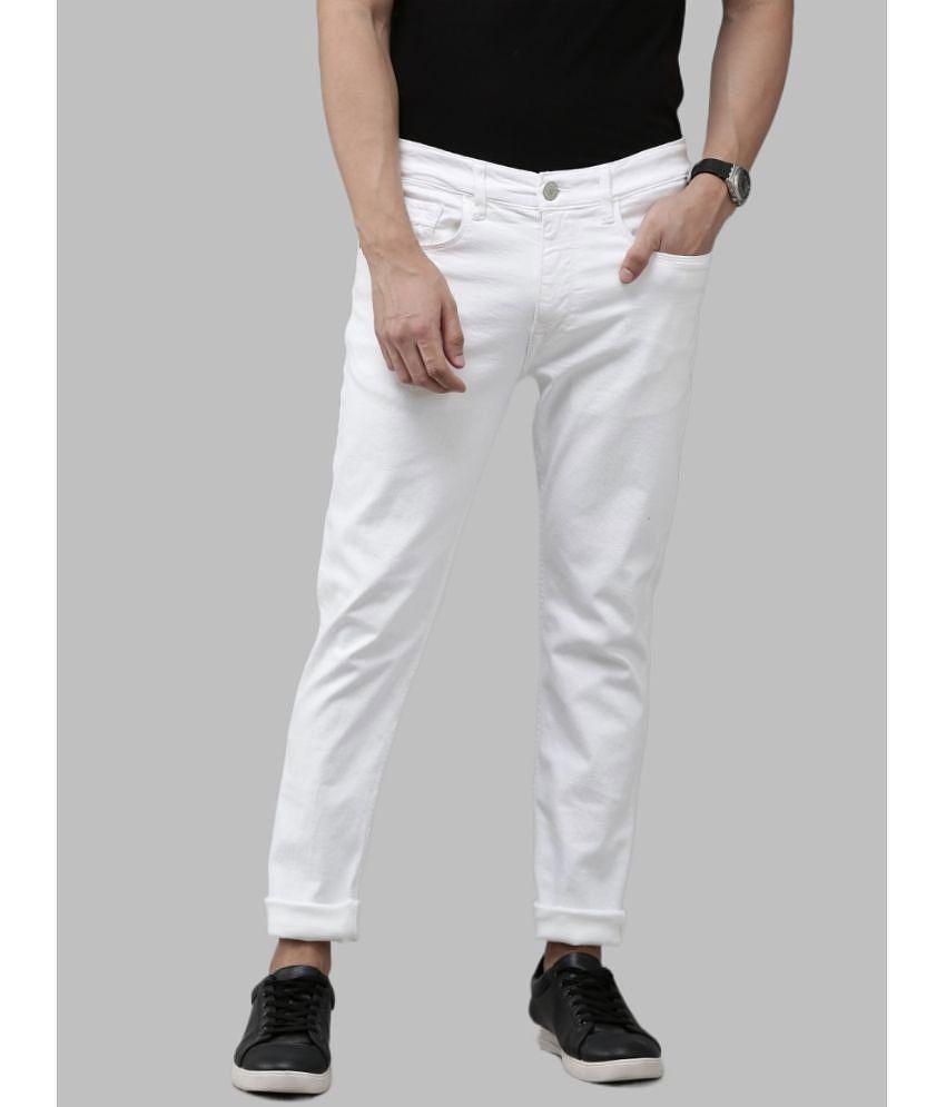 Lawson - White Denim Skinny Fit Men's Jeans ( Pack of 1 ) - None