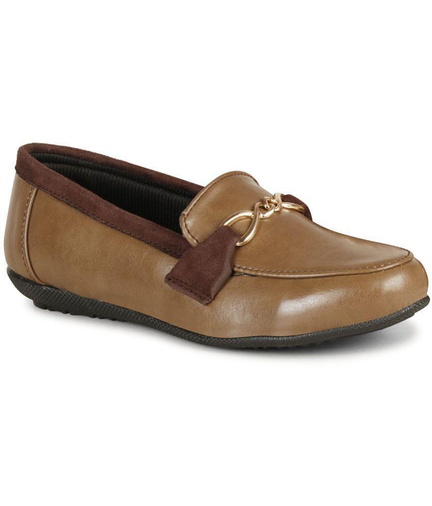 Ishransh - Brown Women's Loafers - None