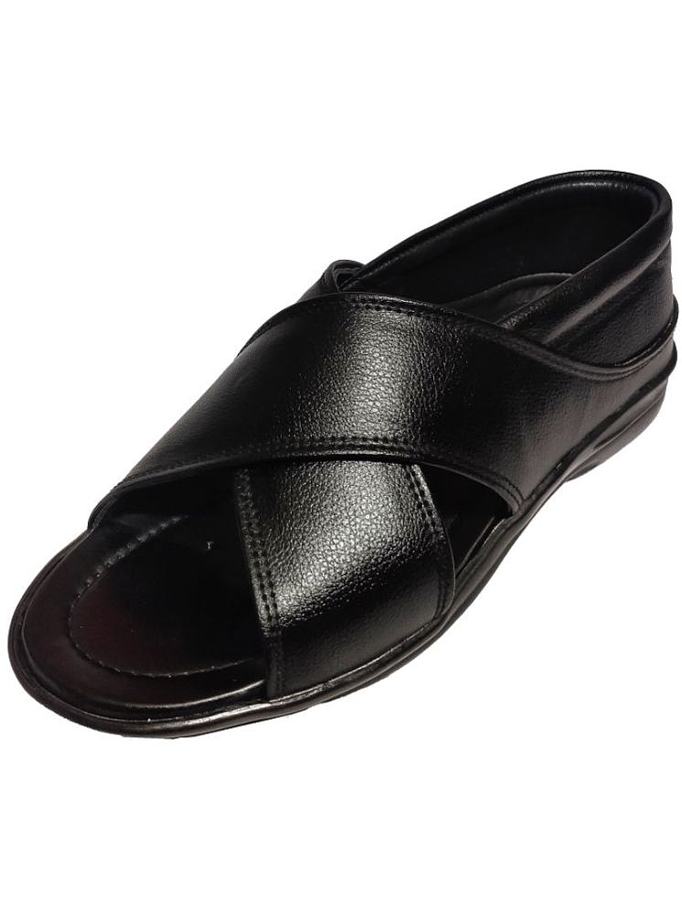 Sophisticated Men RAGE GAZE - Black Mens Sandals - None 2025 at ShopCircuit | ONDC