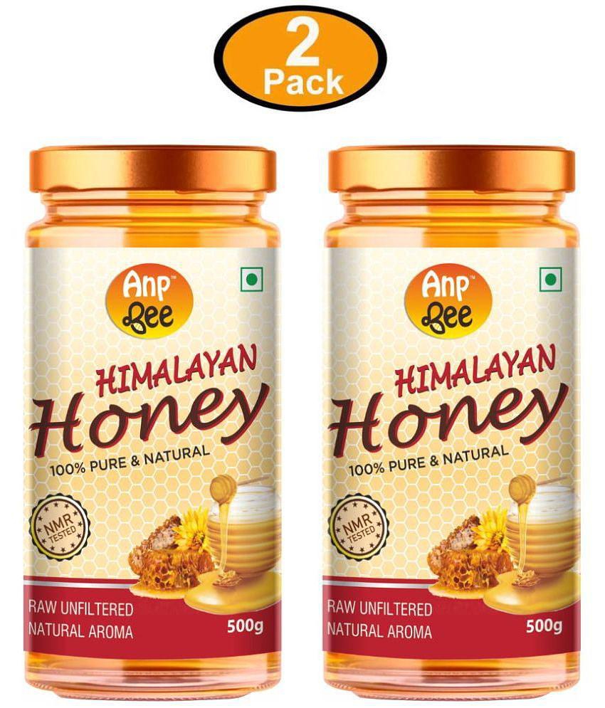 ANP BEE Honey Raw Himalayan Honey 500 g Pack of 2