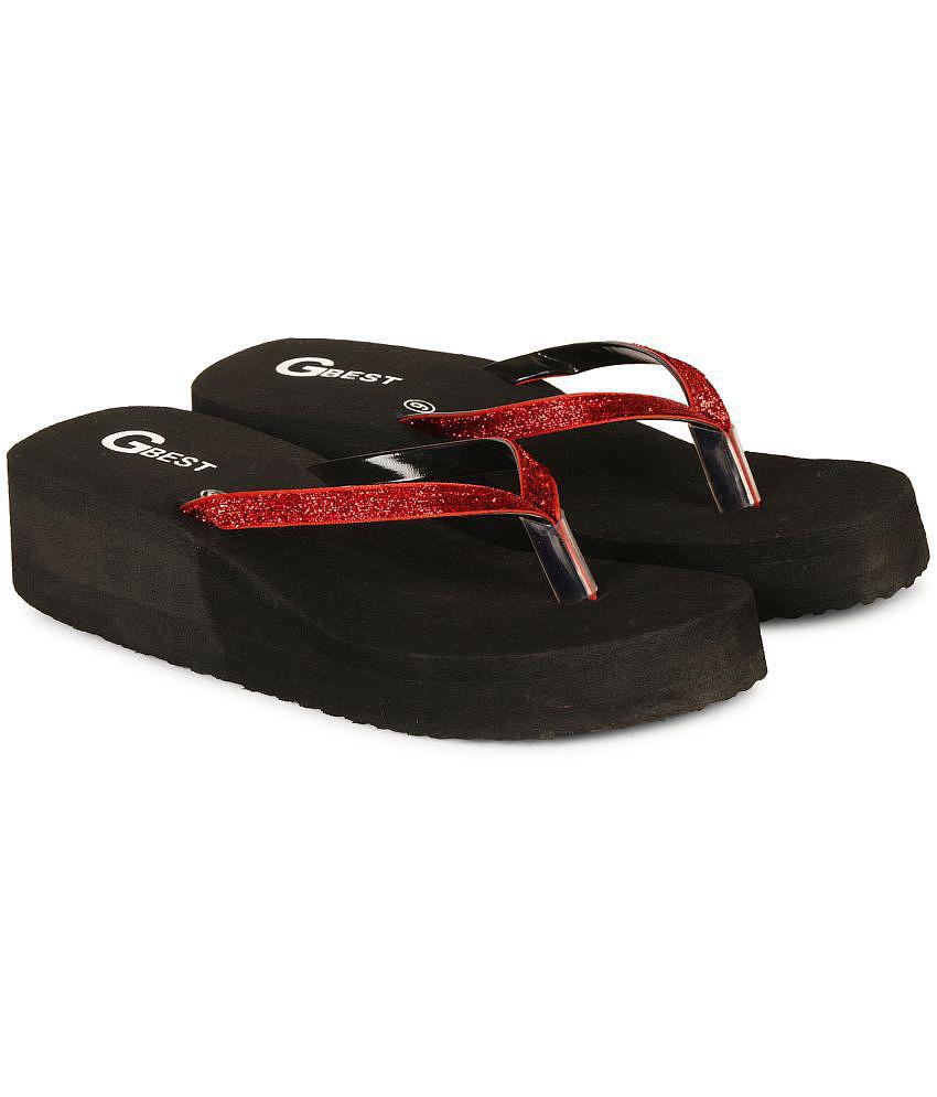 GBest - Red Women's Daily Slipper - None