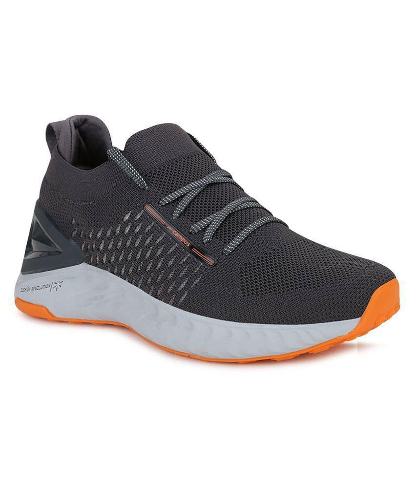 Campus STREET-RUN Gray Running Shoes - 7