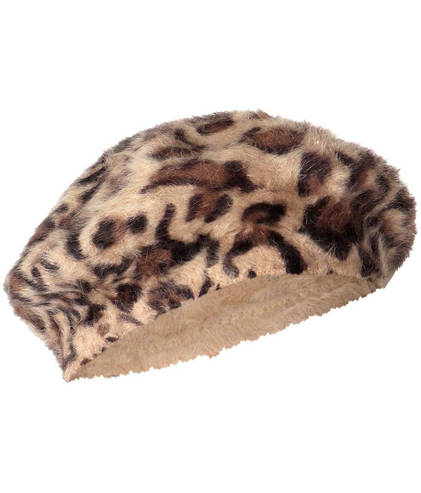 Top Men Zacharias Brown Woollen Womens Cap ( Pack of 1 ) - Brown 2025 at ShopCircuit | ONDC