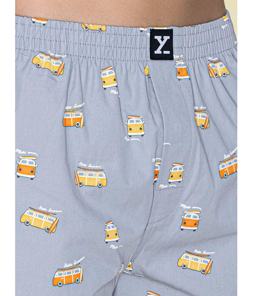 XYXX - Multi Cotton Men's Boxer- ( Pack of 3 ) - XL, Multi