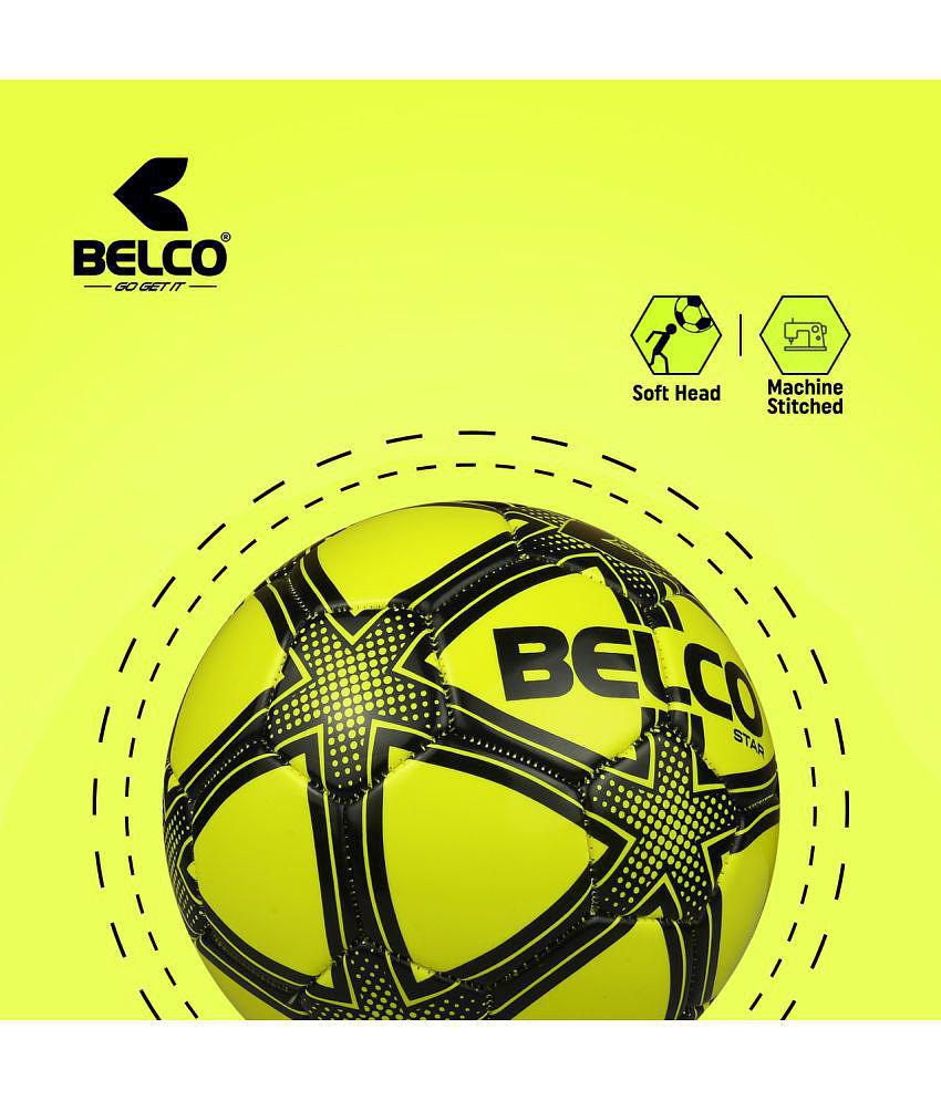 Belco - Yellow PVC Football ( Pack of 1 ) - 3