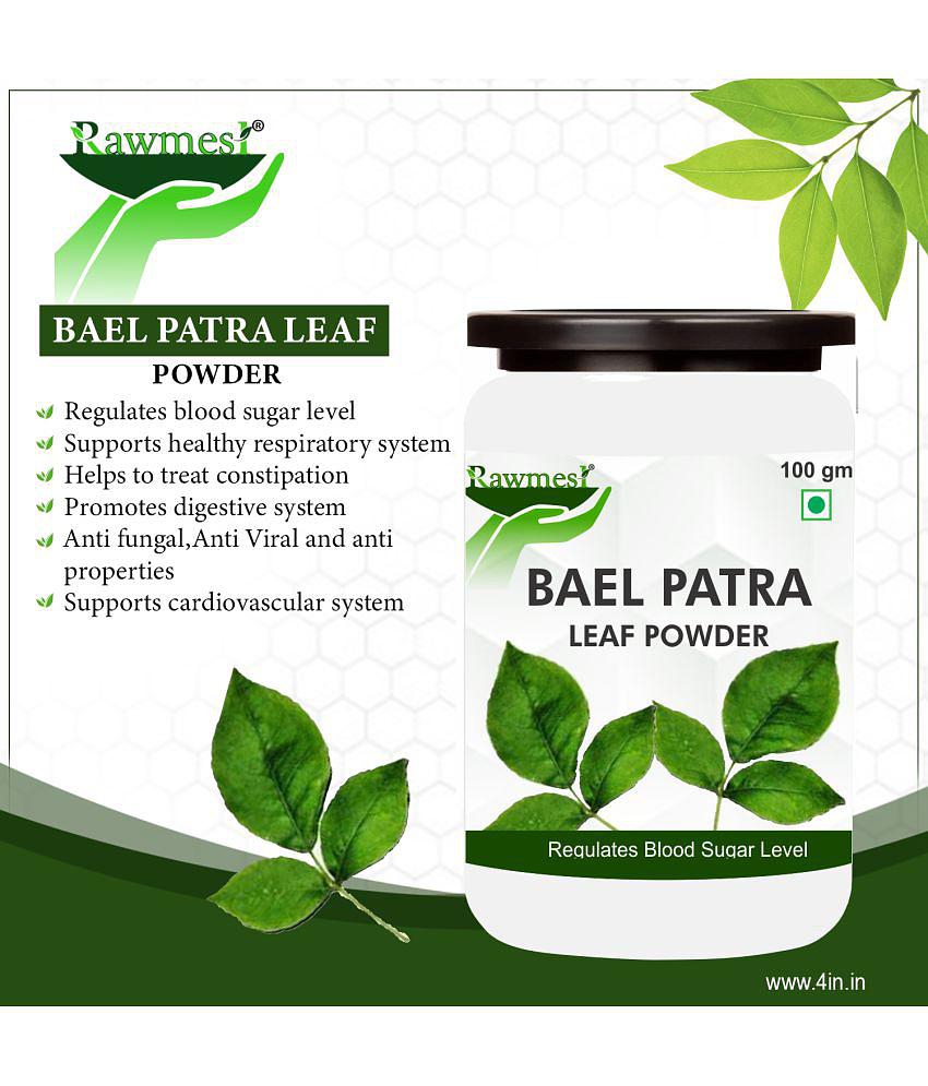 rawmest Bael Patra Leaf For Respiratory Issues Powder 600 gm Pack Of 6