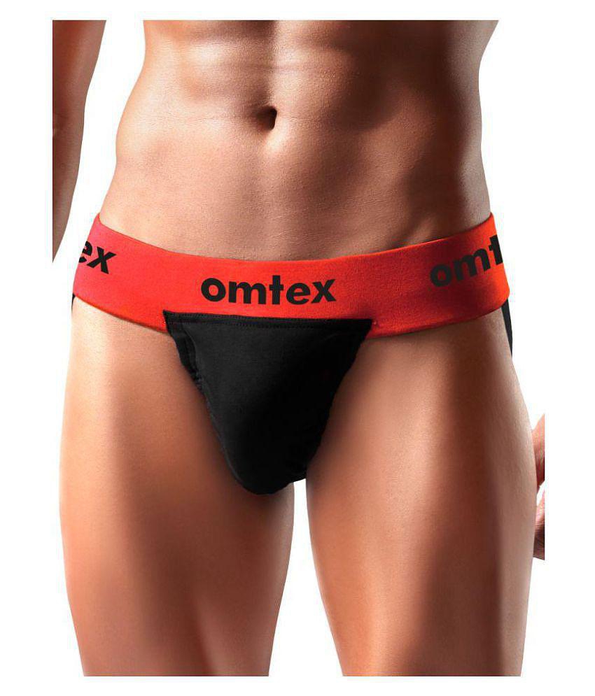 Omtex Black Gym Supports - XS