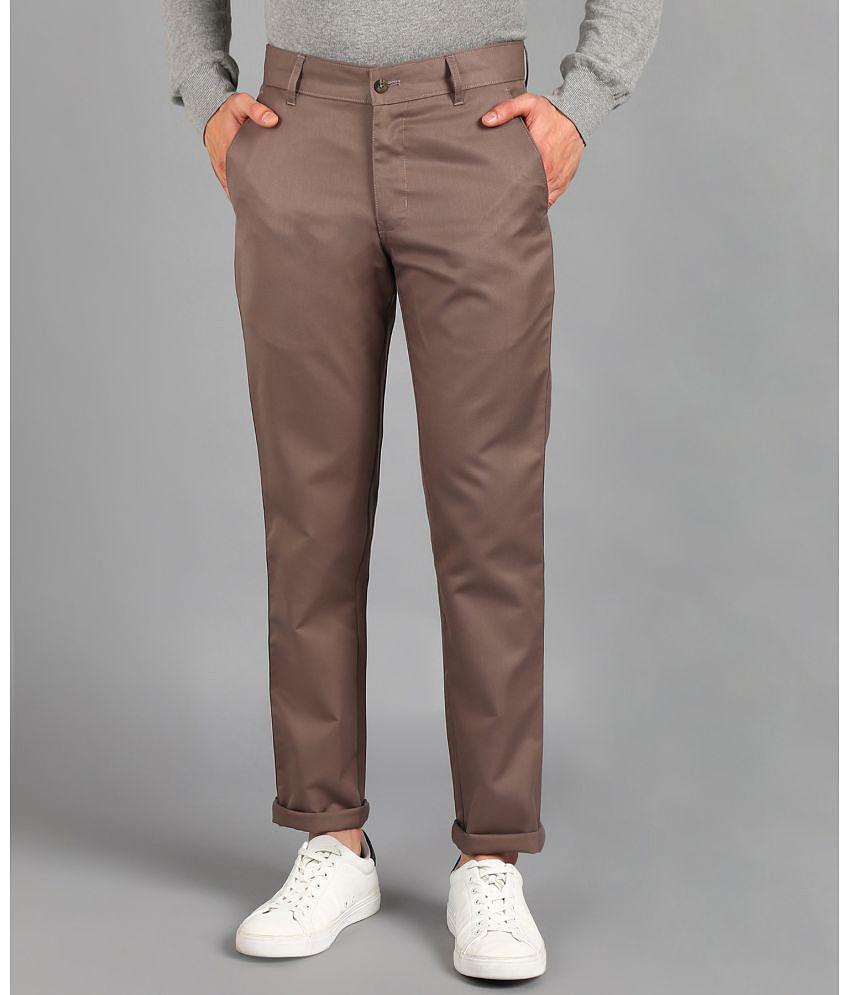 Playerz Brown Slim Chinos ( Pack of 1 ) - None