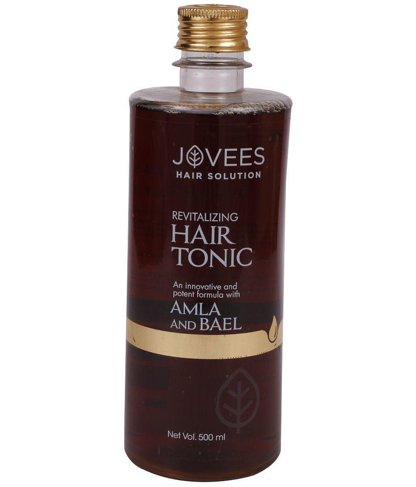 Jovees Herbal Revitalising Amla & Bael Hair Tonic For Strong & Thick Hair For All Hair Types 500 ml