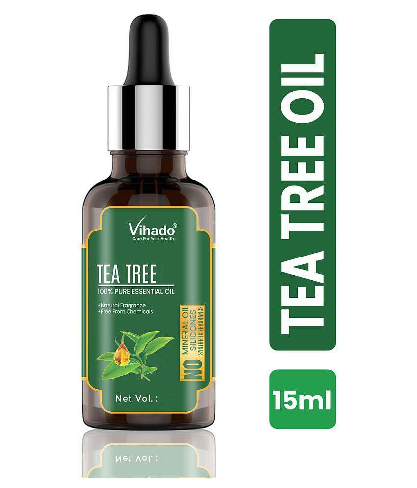 Vihado - Tea Tree Essential Oil 15 mL (Pack of 1)