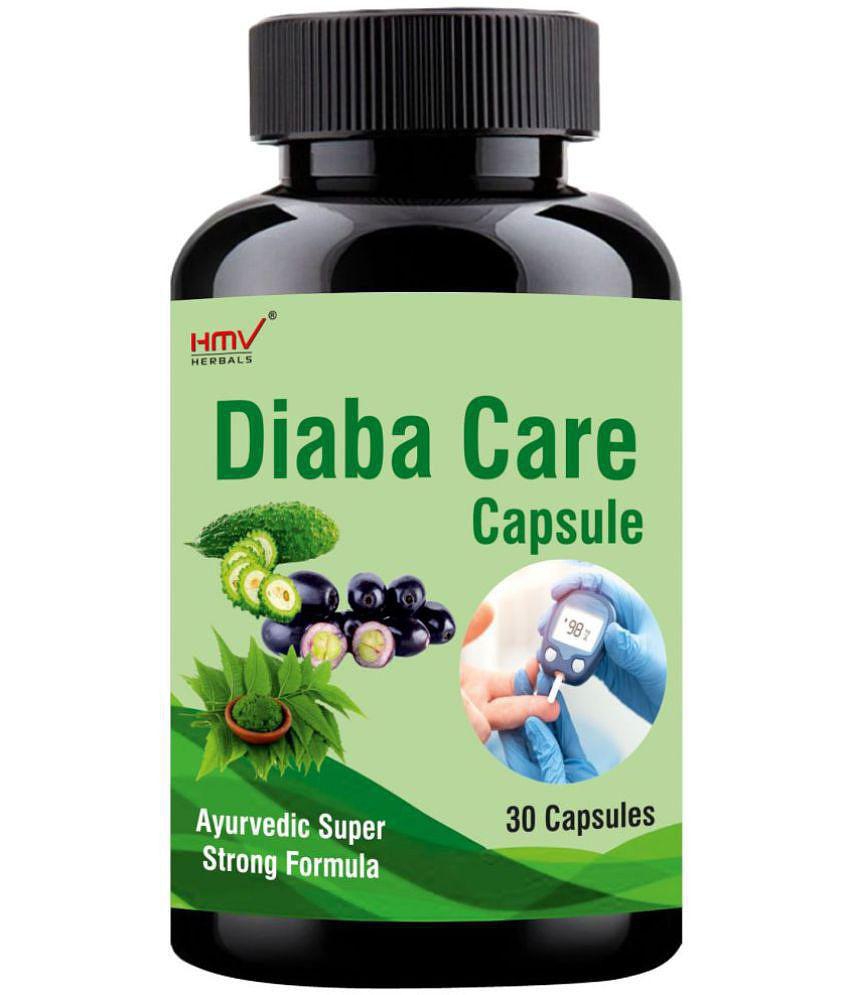 HMV Herbals Diaba Care- Herbal Diabetes Control Capsule 30 no.s Pack Of 1