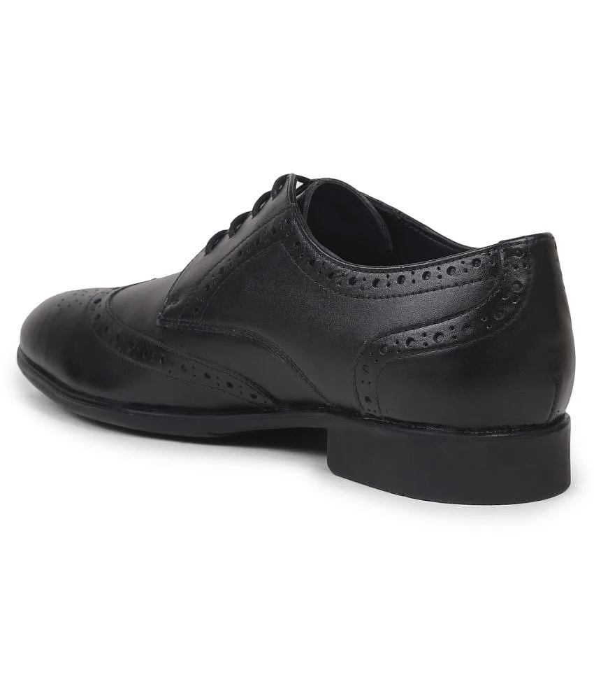 Exclusive Men Liberty - Black Mens Brogue Formal Shoes - None 2025 at ShopCircuit | ONDC