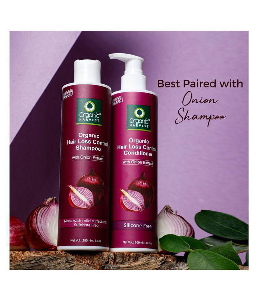 Organic Harvest Red Onion Conditioner For Hair Fall Control & Hair Growth, Anti Hairfall Conditioner For Men & Women 200ml