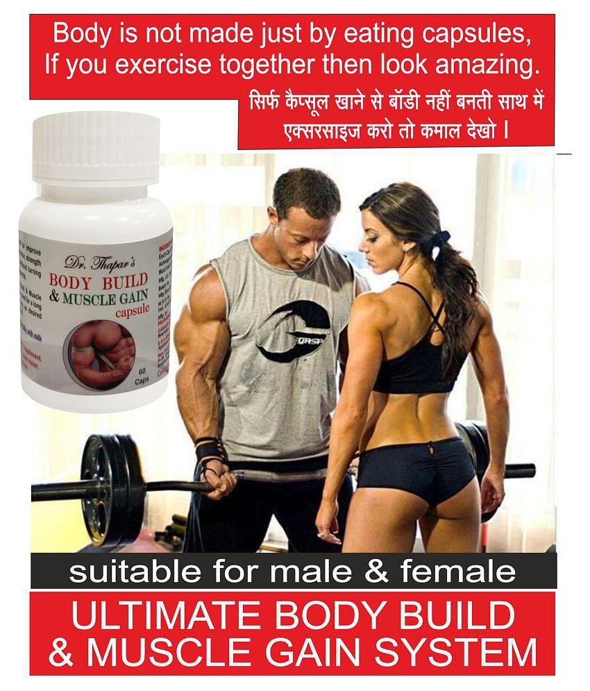 Dr Thapar Body Building & Muscle Gain Herbal Capsule