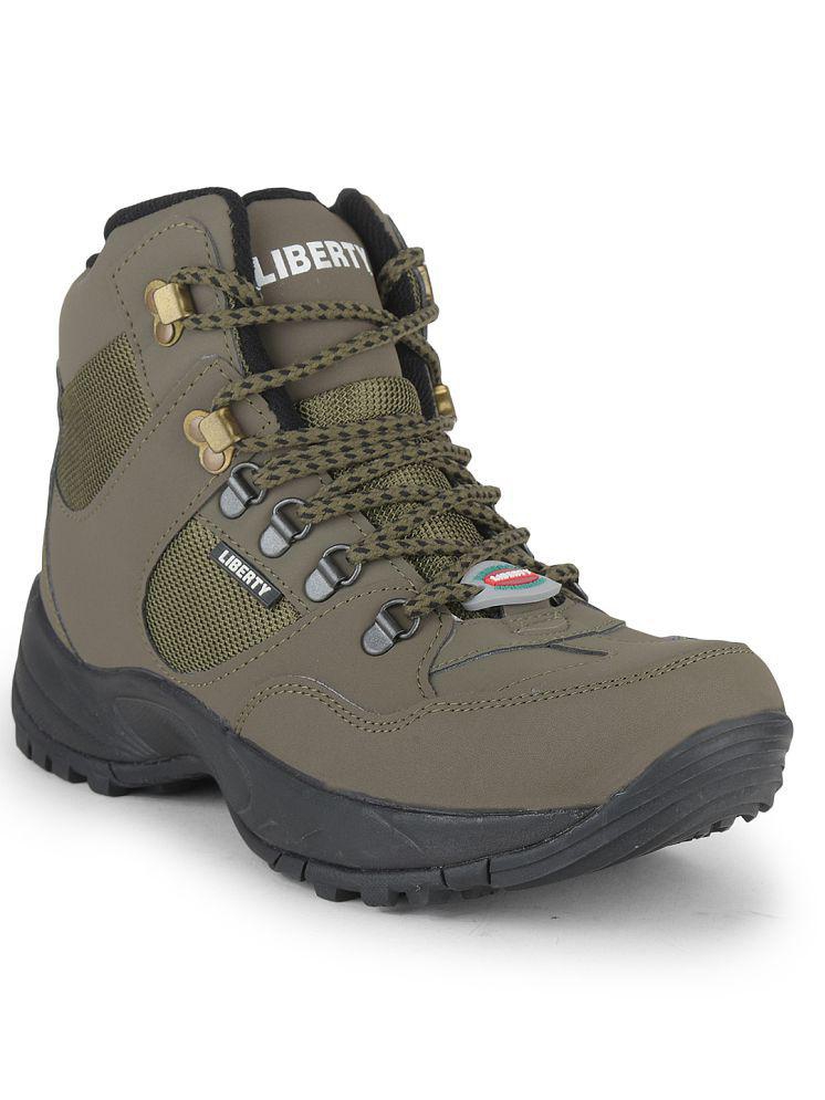 Trendy Women Liberty - Green Men's Hiking & Trekking Boots - None 2025 at ShopCircuit | ONDC
