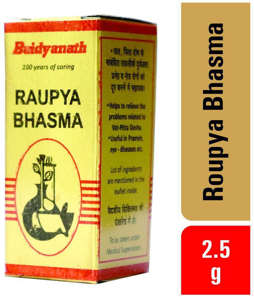 Baidyanath Roupya Bhasma - 2.5 g