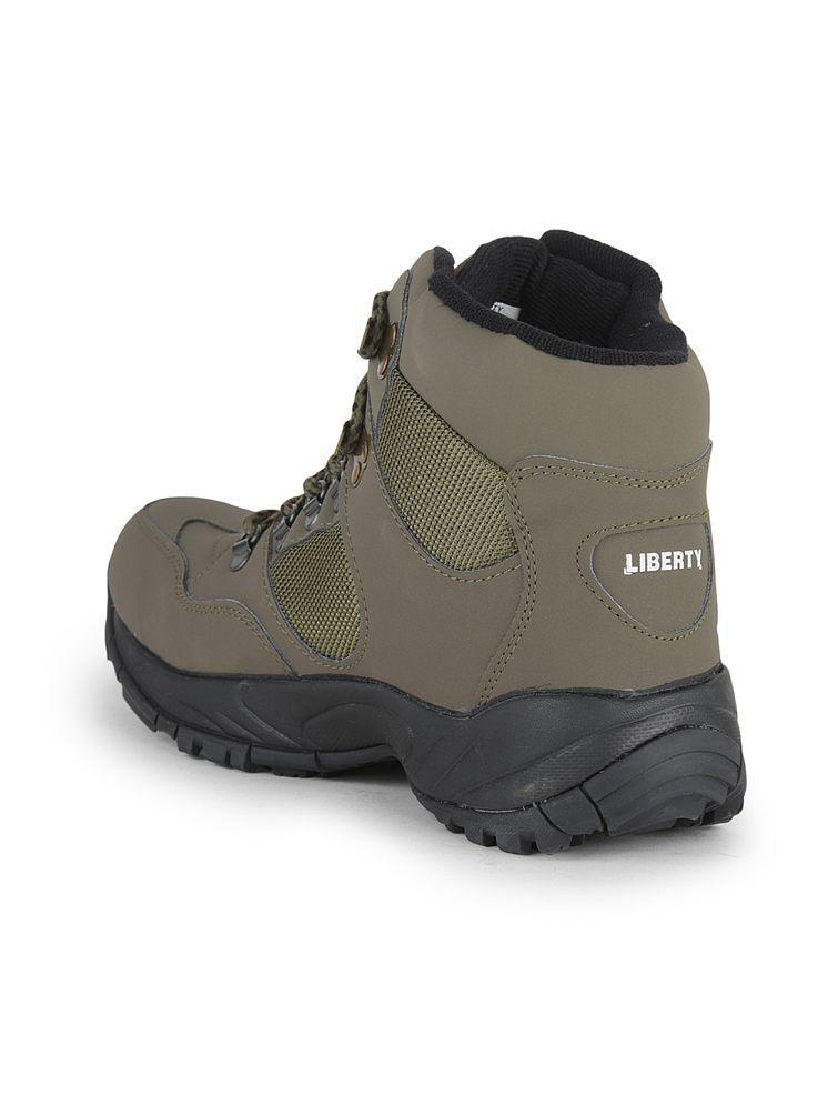 Trendy Women Liberty - Green Men's Hiking & Trekking Boots - None 2025 at ShopCircuit | ONDC