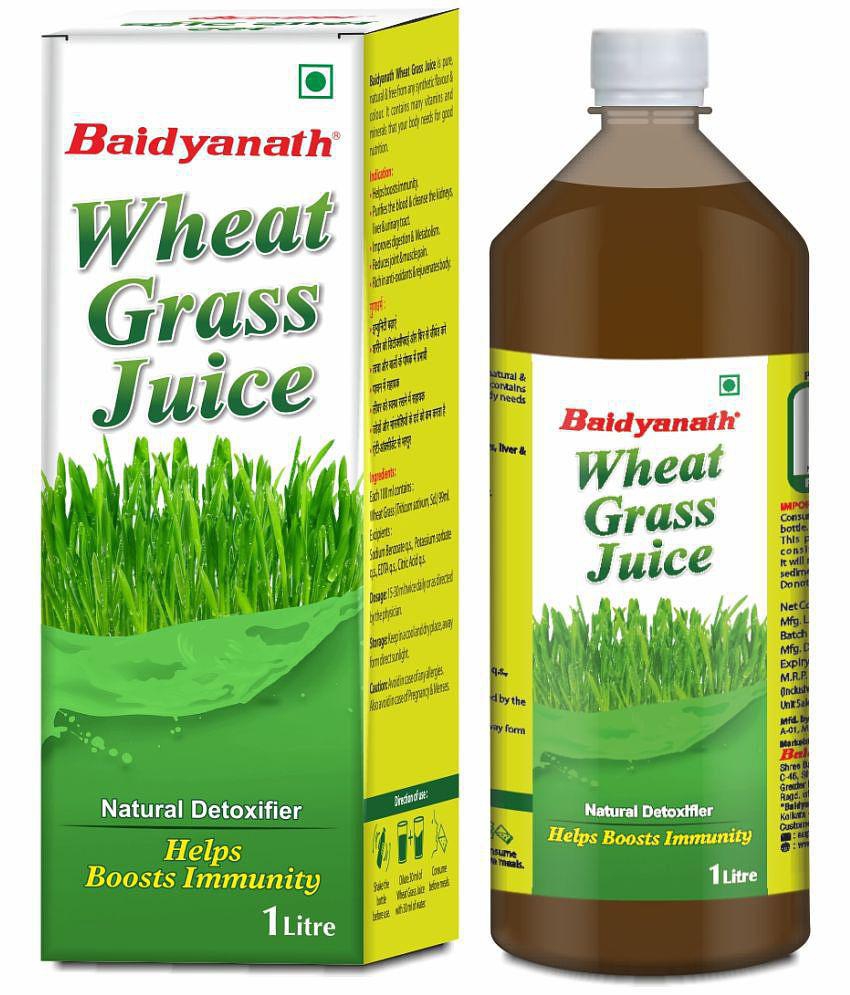 Baidyanath Wheatgrass Juice 1 L â?? Natural Detoxifier