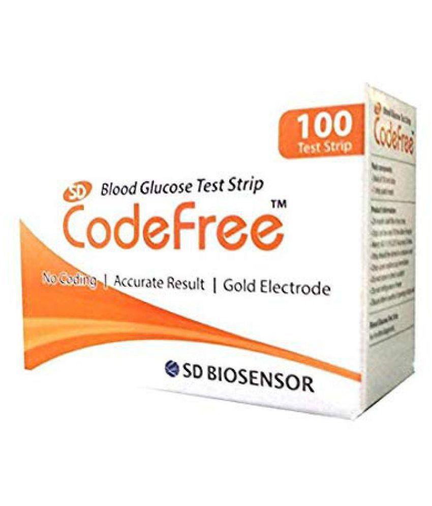 SD Biosensor SD Codefree Glucometer Strips Codefree Expiry March 2024