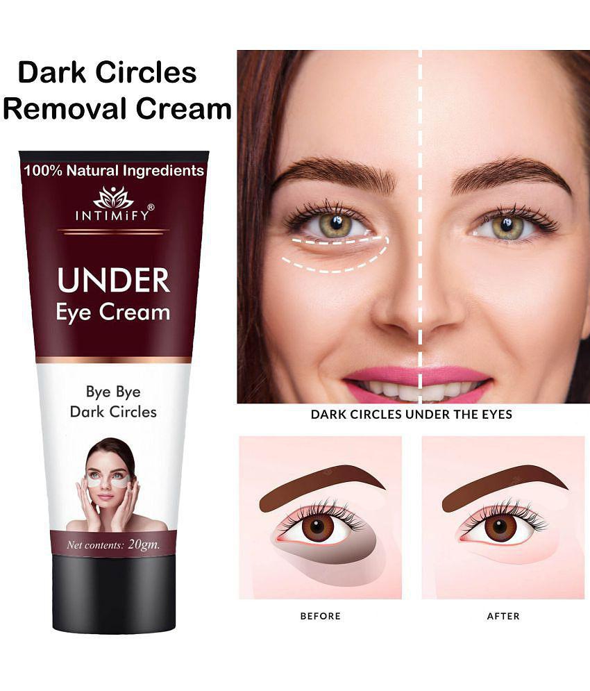 Intimify Dark circle remover, eye puffyness wrinkles cream, under eye cream, dark circle cream, eye lift cream Eye Mask 20 g