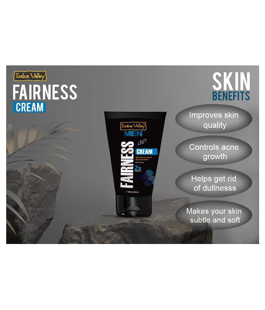 Indus Valley MEN Fairness Cream For Natural Fair Look (100 ml)