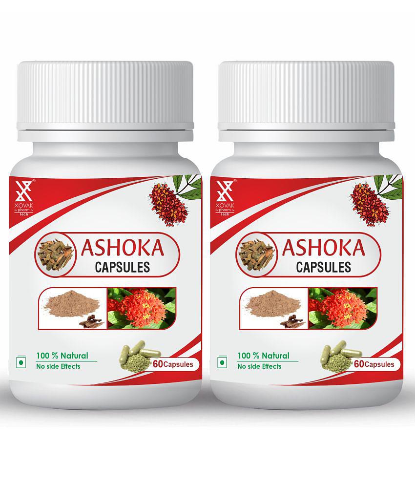 xovak pharmtech Organic Ashoka Capsule 100 gm Pack Of 2