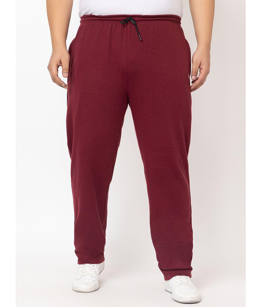 Affordable Women YHA - Wine Fleece Mens Trackpants ( Pack of 1 ) - None 2025 at ShopCircuit | ON