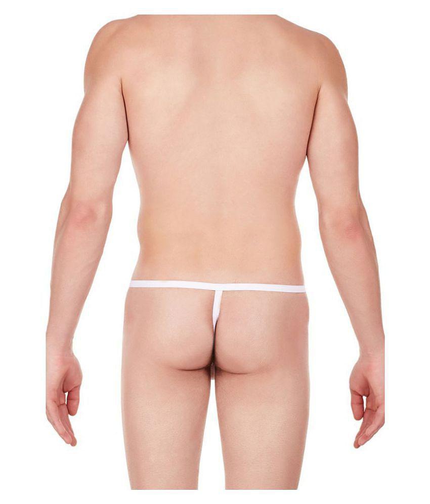 Luxurious Men La Intimo White G-String Single - S 2025 at ShopCircuit | ONDC