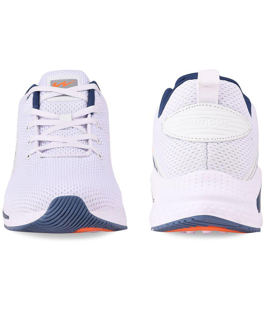 Campus Lift White Running Shoes - 9, White