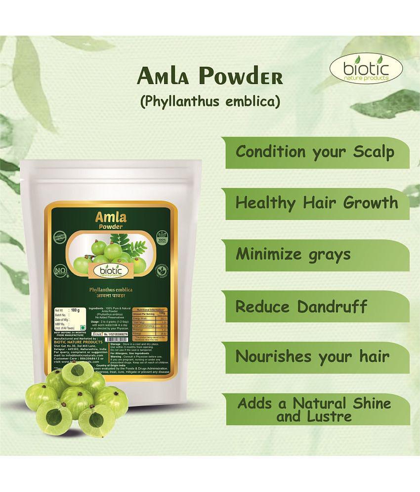 Biotic Brahmi and Amla Powder (100 gm each) 200 gm