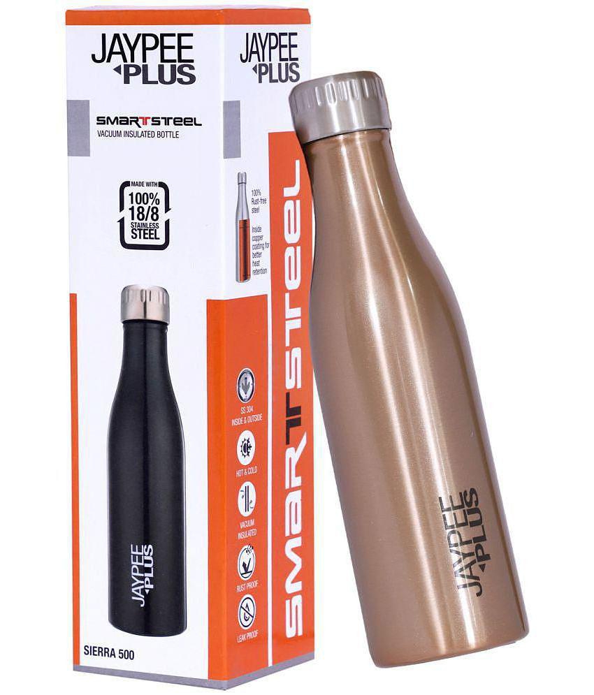 Jaypee Plus - Sierra 500  Copper 500 mL Water Bottle ( Set of 1 ) - Copper